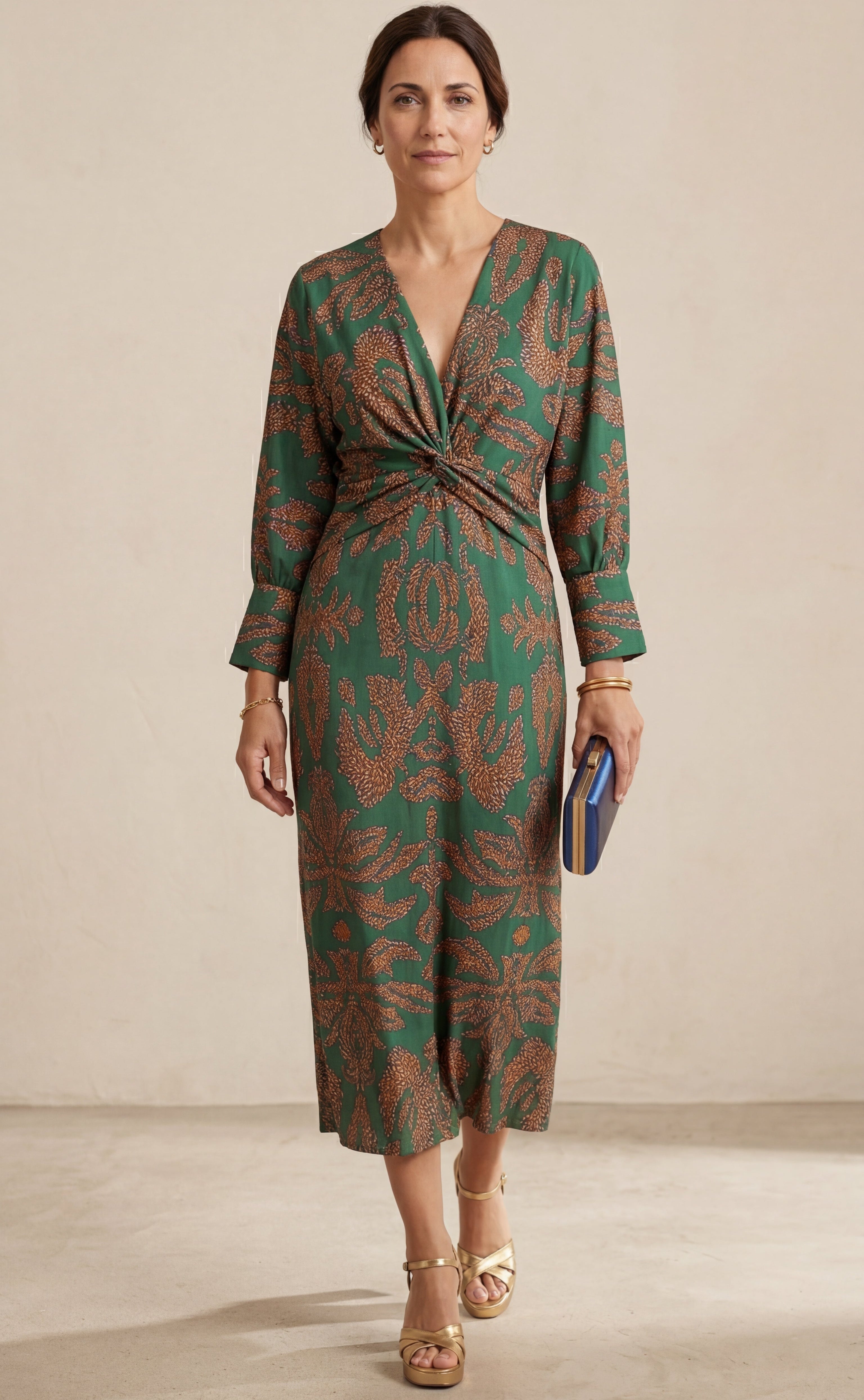 Isadora | Vestido Midi Elegante