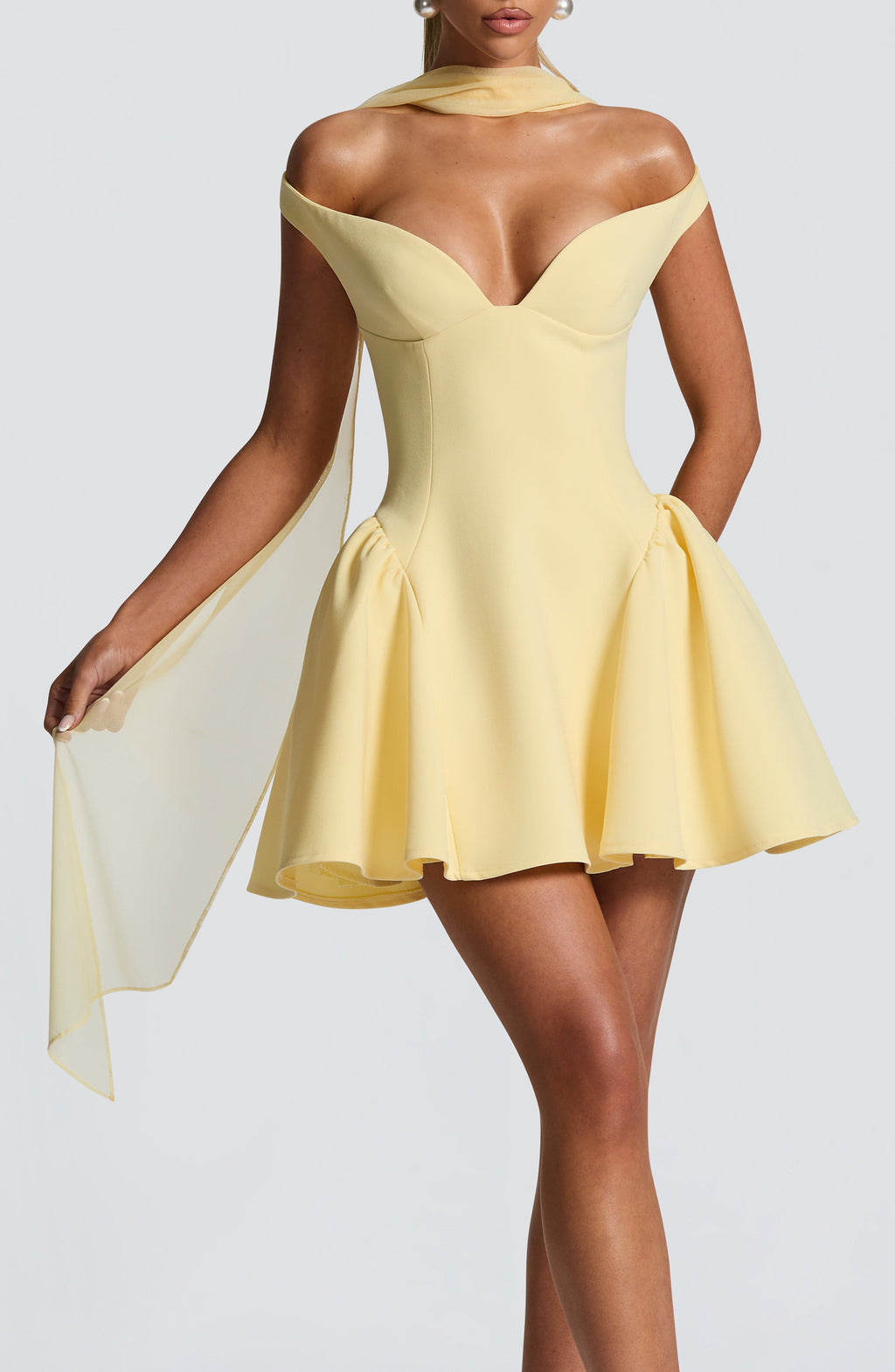 Ayla Scarf - Lemon