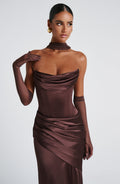 Eli Gloves - Plum Brown