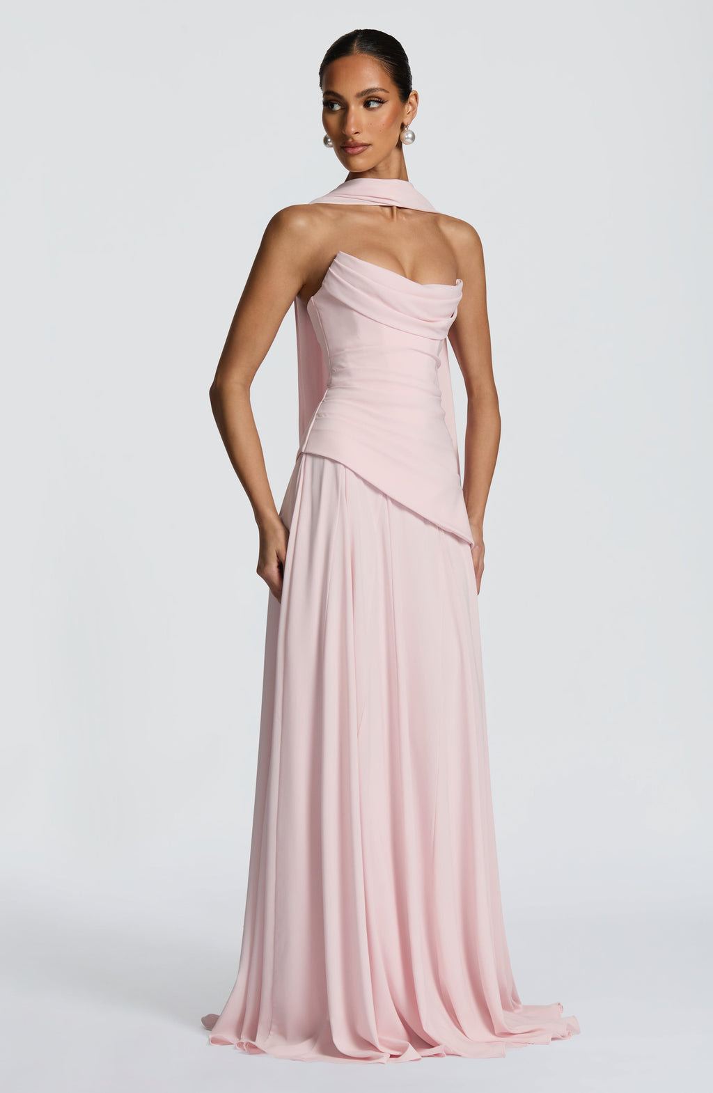 Mila Scarf - Blush