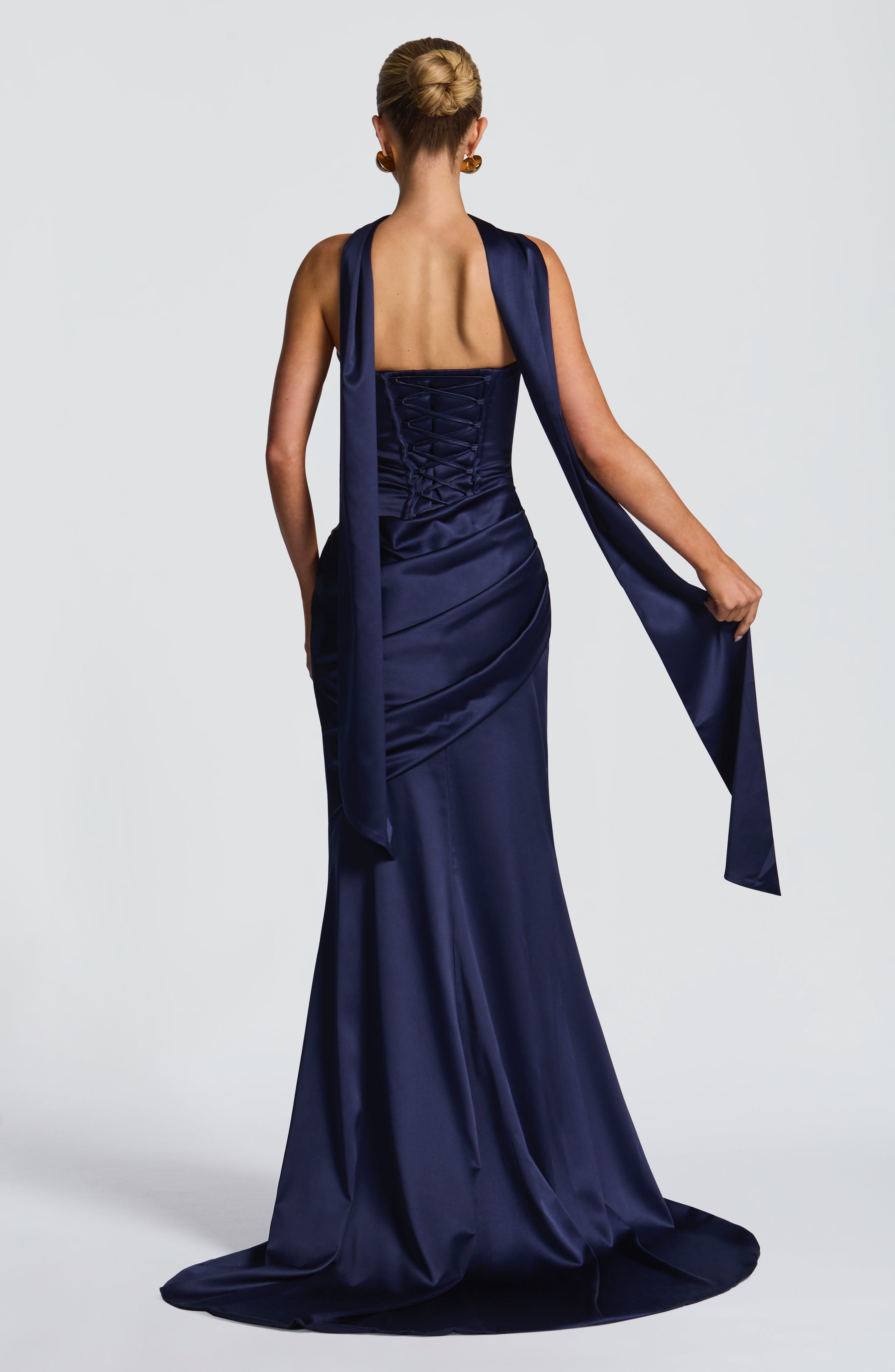 Sybil Scarf - Navy